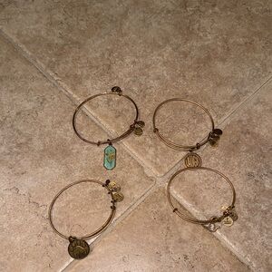 Alex and Ani Gold Set
